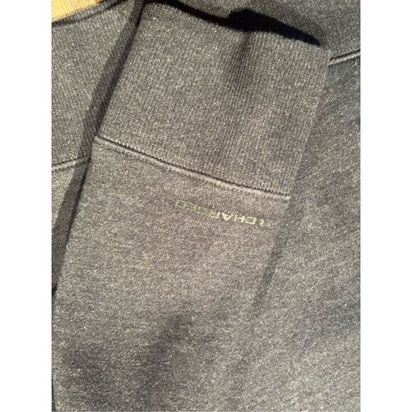 Sporty Chic! Under Armour XL Crewneck Sweatshirt - Gold Sparkle Logo (Tiny Disc - Picture 10 of 10